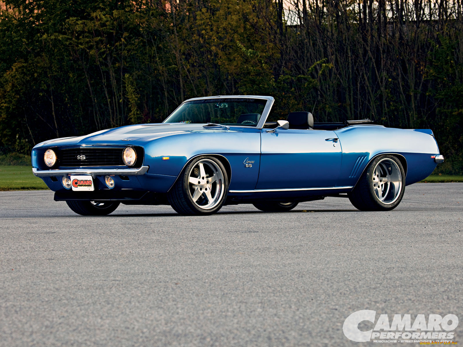 1969, camaro, ss, convertible, 